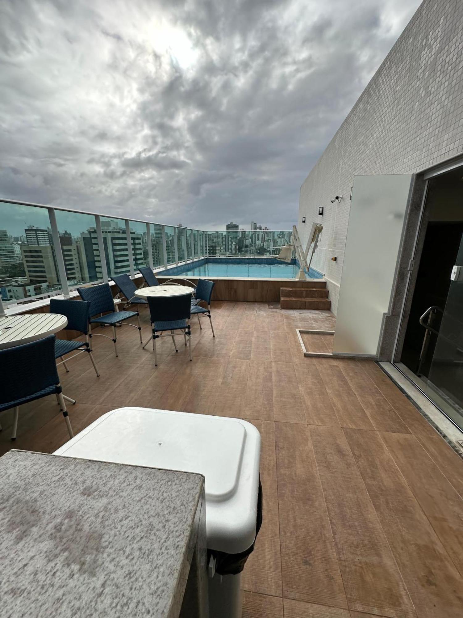 Apartamento Smart Sol Costa Azul Salvador da Bahia Exterior foto